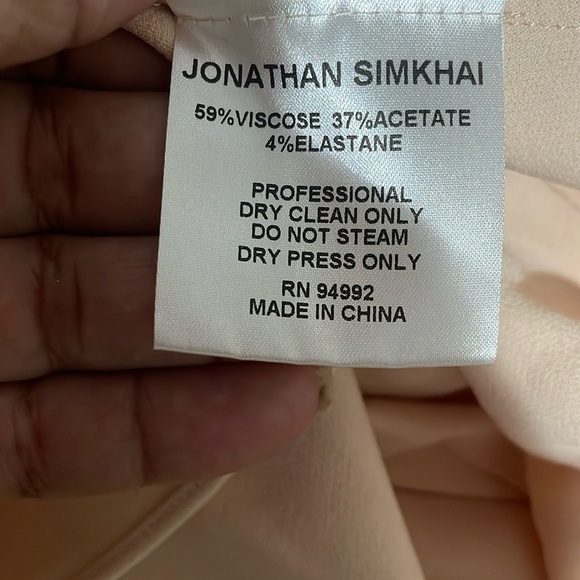 Jonathan Simkhai Soft Beige Blouse - Picture 6 of 13